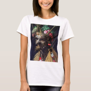 Camiseta Quatro Assentos em Uma Cabeça, Arcimboldo