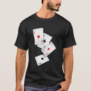 Camiseta Quatro Atos Poker Pro Lucky Player Vencedor Costum