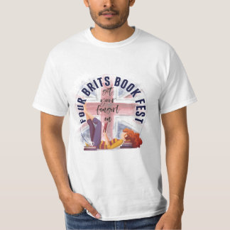 Camiseta Quatro Brancos Fest Mens Normais/Unisex