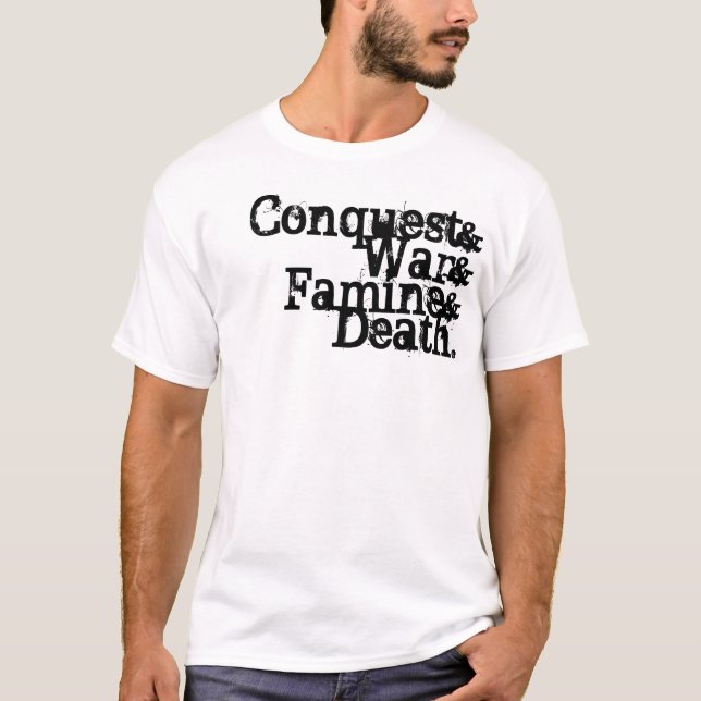 Camiseta Quatro cavaleiro (Frente)