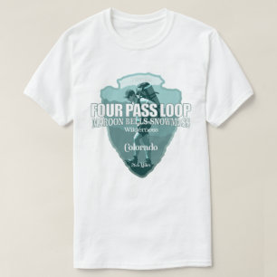 Camiseta Quatro Ciclo de Passagem (ponta de seta T)