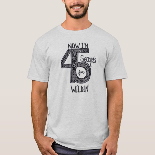 Camiseta Quatro cinco segundos (Frente)