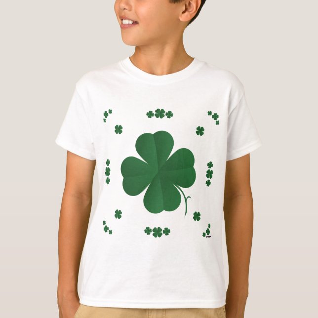 Camiseta Quatro Clovers Folha (Frente)
