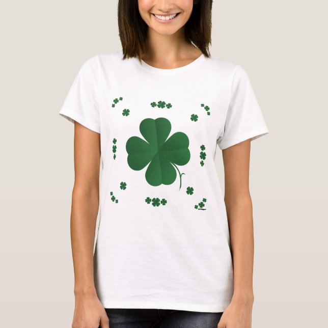 Camiseta Quatro Clovers Folha (Frente)