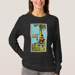 Camiseta Quatro Cups Vintage Tarot Card Original Rider Wa