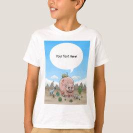 Camiseta Quatro Dinossauros Fantasia