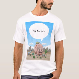 Camiseta Quatro Dinossauros Fantasia