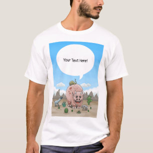 Camiseta Quatro Dinossauros Fantasia