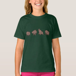 Camiseta Quatro Elefantes Pequenos