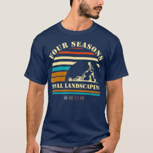 Camiseta Quatro Épocas Total Paisagismo Sunset Vintage Para