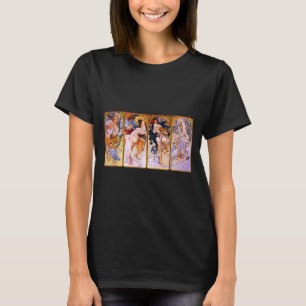 Camiseta Quatro Estações por Mucha Art Nouveau