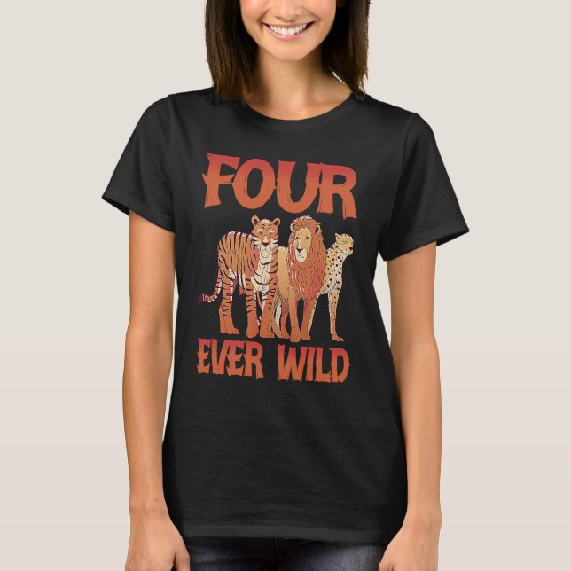 Camiseta Quatro Ever Wild (Frente)