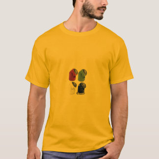 Camiseta Quatro fãs pequenos