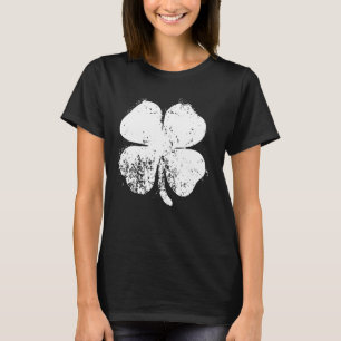 Camiseta Quatro Folhas Vintage Saint Patrick Day