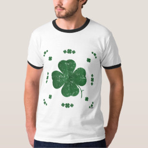 Camiseta Quatro folhetos Folha - estilo vintage