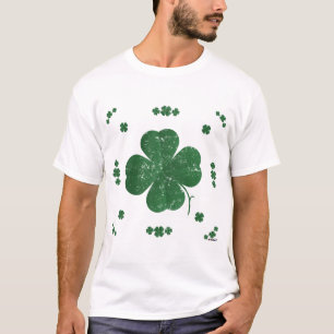 Camiseta Quatro folhetos Folha - estilo vintage