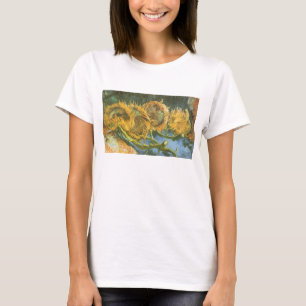 Camiseta Quatro girassóis cortados por Vincent van Gogh, Be