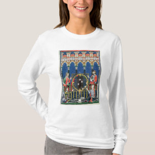 Camiseta Quatro jogadores árabes da gamão