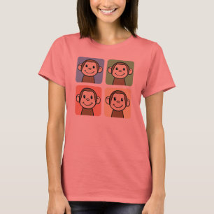 Camiseta Quatro macacos
