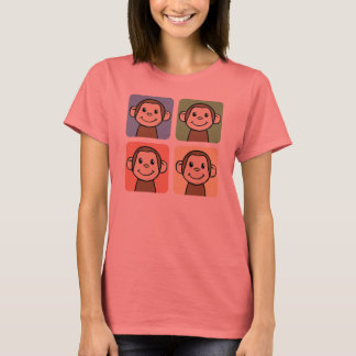 Camiseta Quatro macacos