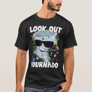 Camiseta Quatro Nado Tornado 4º Tema da Festa de Aniversári