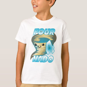 Camiseta Quatro Nado Tornado 4 Aniversário