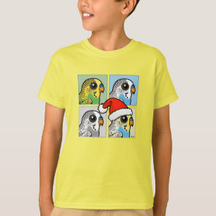 Camiseta Quatro Ordenados do Xmas de Cor