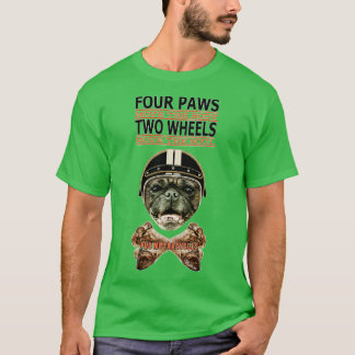 Camiseta Quatro patas duas rodas