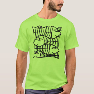 Camiseta Quatro peixes