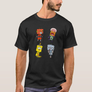 Camiseta Quatro robôs