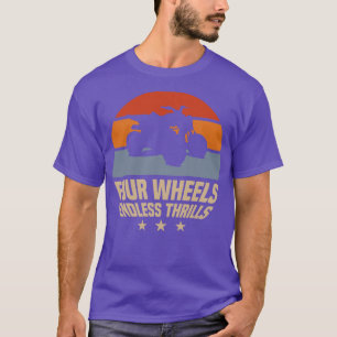 Camiseta Quatro Rodas Sem Fios 4 Rodas Rodas