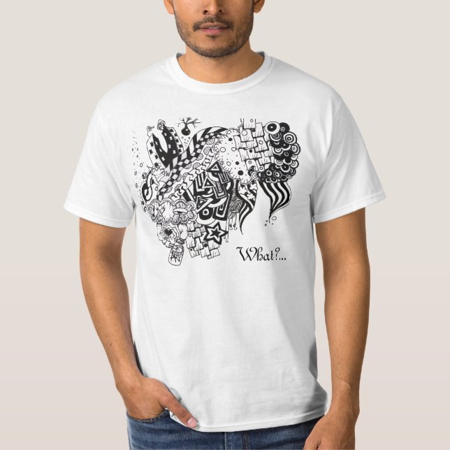 Camiseta Que? … (Frente)