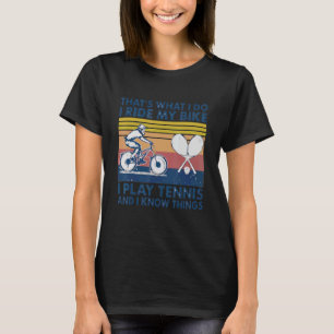 Camiseta Que 2019s O que eu faço eu canto eu jogo Tênis