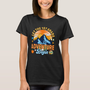 Camiseta Que A Aventura Da Classe 1rua Comece No Primeiro D