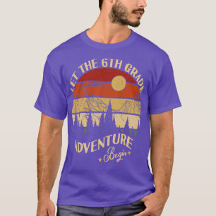 Camiseta Que a Aventura do 6 comece a escola