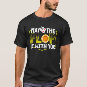 Camiseta Que a Derrota Esteja Com Você Jogador de Cartas d
