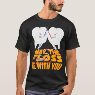 Camiseta Que A Fogueira Esteja Com Você Dentes Legal Dentis