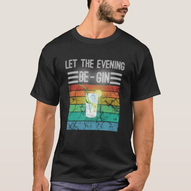 Camiseta Que a noite seja o começo com Gin e Tonic S (Frente)
