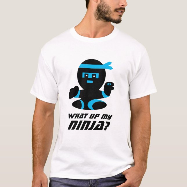Camiseta Que acima de meu t-shirt do ninja (Frente)