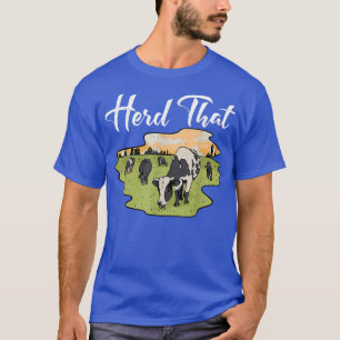 Camiseta Que Amante de os animais Encantador De Vaca Engraç