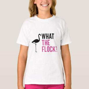 Camiseta Que Bando? Engraçado Flamingo T-Shirt