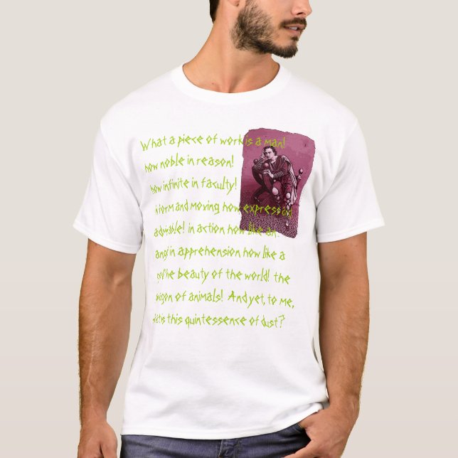 Camiseta Que bico de obra é um homem! (Frente)