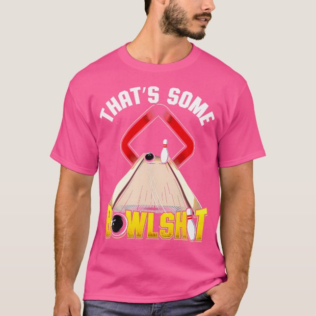 Camiseta Que Boliche De Boliche Engraçado (Frente)
