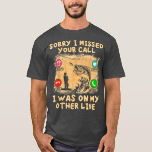Camiseta Que Bom Desculpa Ter Perdido A Sua Ligação. Estava