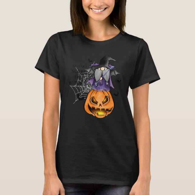 Camiseta Que bom que você não pode assustar eu sou uma Brux (Frente)