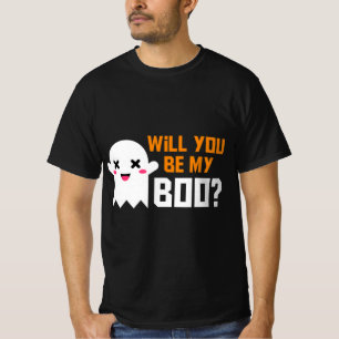 Camiseta Que Bonito Você Será Meu Fantasma De Boo Halloween