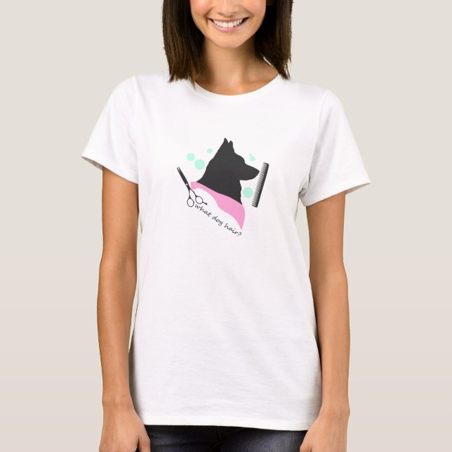 Camiseta que cabelo de cachorro? (Frente)