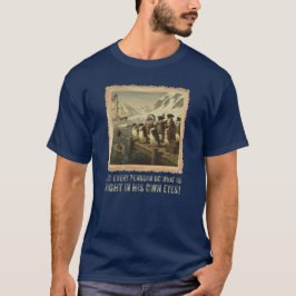 Camiseta Que cada pinguim faça o que está certo nos seus pr