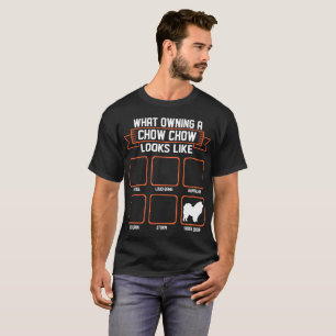 Camiseta Que cão possuindo da comida de comida olha como a