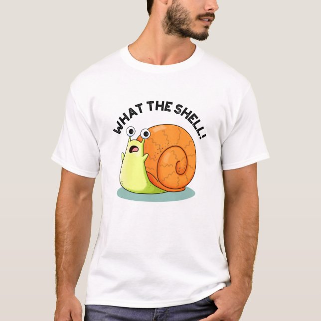 Camiseta Que Caracol Engraçado Da Shell (Frente)